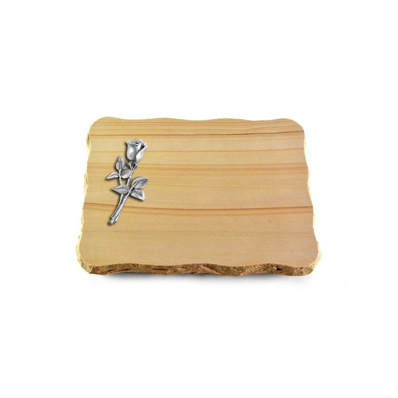 Grabplatte Woodland/Pure Rose 8 (Alu)