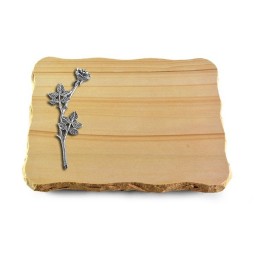 Grabplatte Woodland/Pure Rose 9 (Alu)