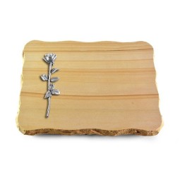 Grabplatte Woodland/Pure Rose 12 (Alu)