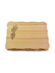 Grabplatte Woodland/Pure Ähren 1 (Bronze)