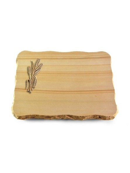 Grabplatte Woodland/Pure Ähren 1 (Bronze)