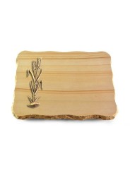 Grabplatte Woodland/Pure Ähren 2 (Bronze)