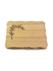 Grabplatte Woodland/Pure Gingozweig 2 (Bronze)