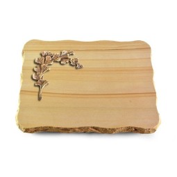 Grabplatte Woodland/Pure Gingozweig 2 (Bronze)