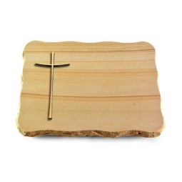 Grabplatte Woodland/Pure Kreuz 2 (Bronze)