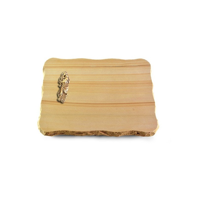 Grabplatte Woodland/Pure Maria (Bronze)