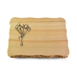 Grabplatte Woodland/Pure Lilie (Bronze)