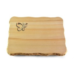 Grabplatte Woodland/Pure Papillon (Bronze)