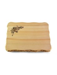 Grabplatte Woodland/Pure Rose 1 (Bronze)