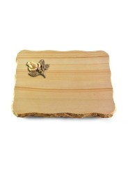 Grabplatte Woodland/Pure Rose 3 (Bronze)