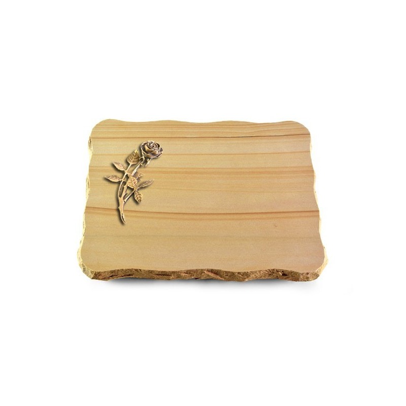Grabplatte Woodland/Pure Rose 6 (Bronze)