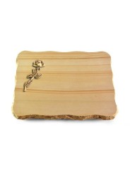 Grabplatte Woodland/Pure Rose 7 (Bronze)