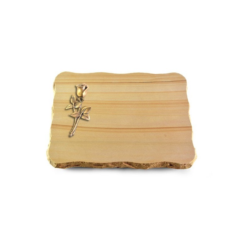 Grabplatte Woodland/Pure Rose 8 (Bronze)