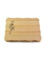 Grabplatte Woodland/Pure Rose 8 (Bronze)