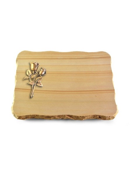 Grabplatte Woodland/Pure Rose 11 (Bronze)