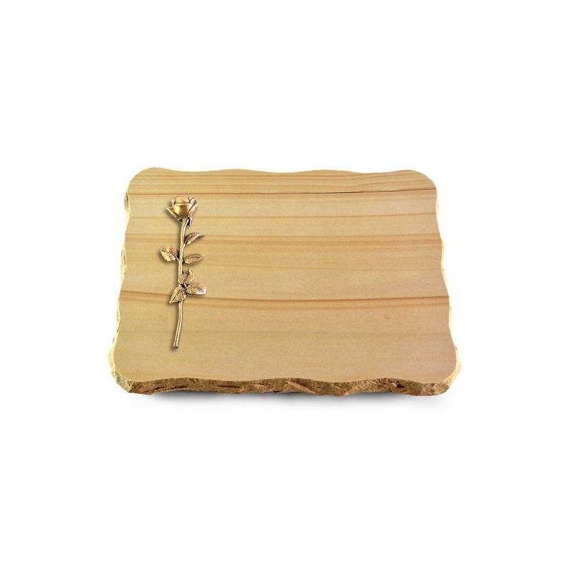 Grabplatte Woodland/Pure Rose 12 (Bronze)