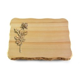 Grabplatte Woodland/Pure Rose 13 (Bronze)