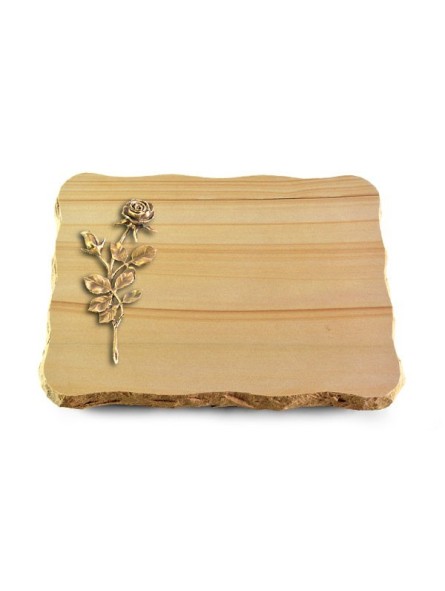 Grabplatte Woodland/Pure Rose 13 (Bronze)