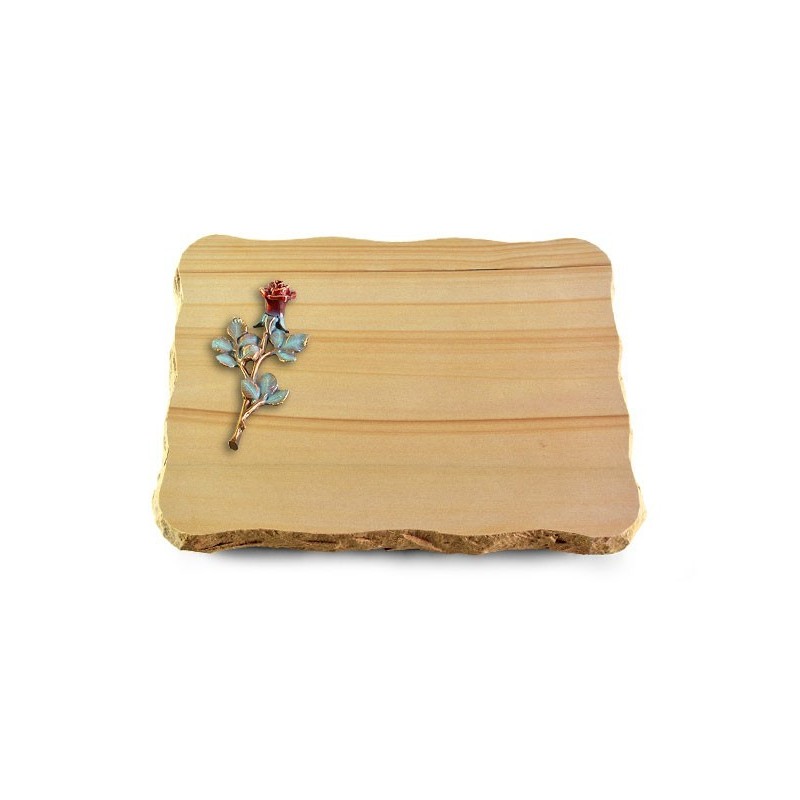 Grabplatte Woodland/Pure Rose 7 (Color)