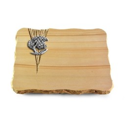 Grabplatte Woodland/Delta Baum 1 (Alu)