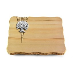 Grabplatte Woodland/Delta Baum 3 (Alu)