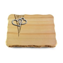 Grabplatte Woodland/Delta Herzen (Alu)