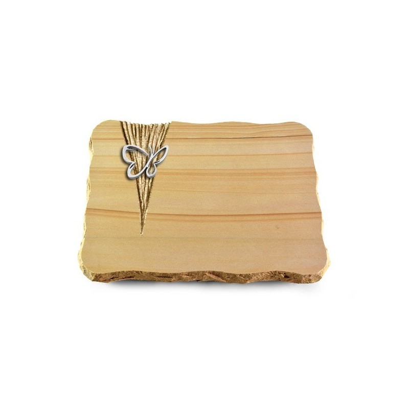 Grabplatte Woodland/Delta Papillon (Alu)