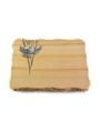 Grabplatte Woodland/Delta Taube (Alu)