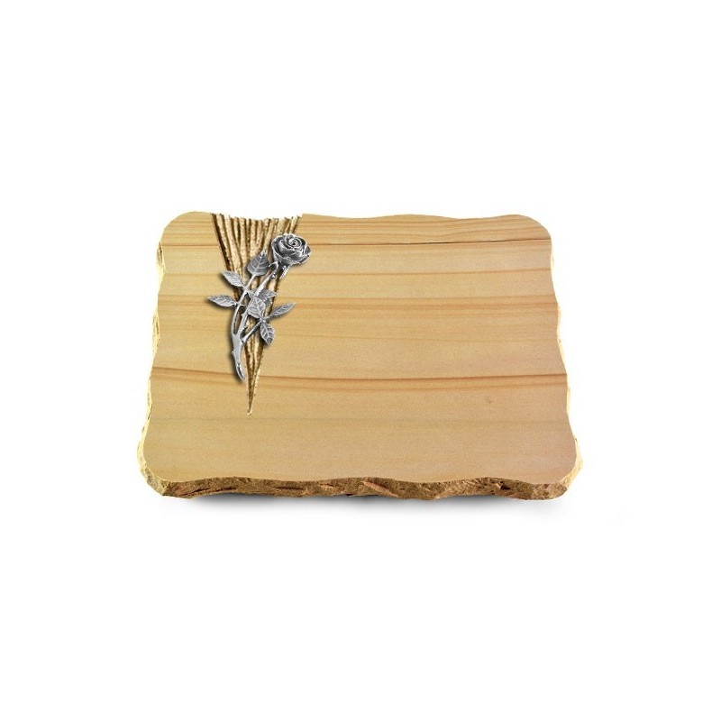 Grabplatte Woodland/Delta Rose 6 (Alu)