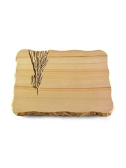 Grabplatte Woodland/Delta Ähren 1 (Bronze)