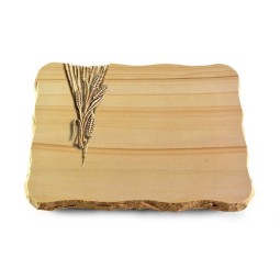 Grabplatte Woodland/Delta Ähren 1 (Bronze)