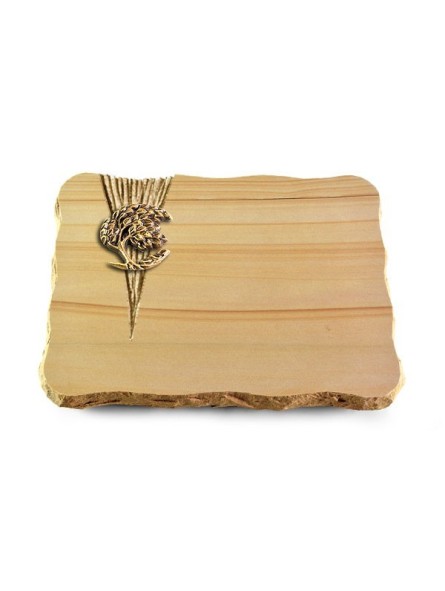 Grabplatte Woodland/Delta Baum 1 (Bronze)