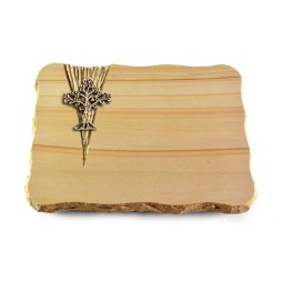 Grabplatte Woodland/Delta Baum 2 (Bronze)