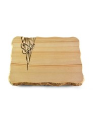 Grabplatte Woodland/Delta Papillon (Bronze)