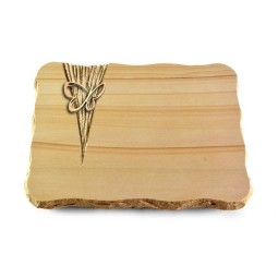 Grabplatte Woodland/Delta Papillon (Bronze)