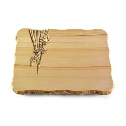 Grabplatte Woodland/Delta Rose 7 (Bronze)