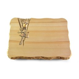 Grabplatte Woodland/Delta Rose 8 (Bronze)