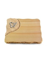 Grabplatte Woodland/Folio Papillon (Alu)