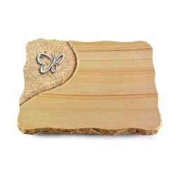 Grabplatte Woodland/Folio Papillon (Alu)