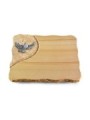 Grabplatte Woodland/Folio Taube (Alu)