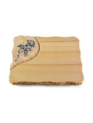 Grabplatte Woodland/Folio Rose 2 (Alu)