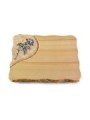 Grabplatte Woodland/Folio Rose 2 (Alu)
