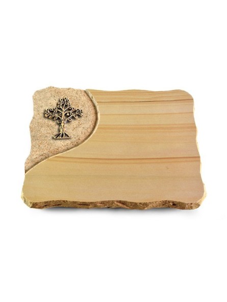 Grabplatte Woodland/Folio Baum 2 (Bronze)