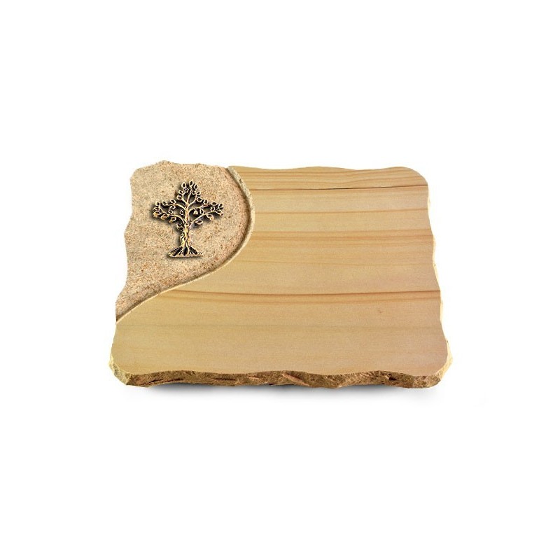 Grabplatte Woodland/Folio Baum 2 (Bronze)