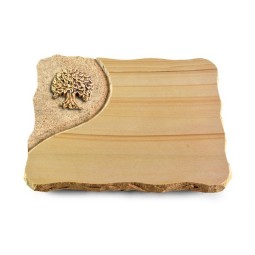 Grabplatte Woodland/Folio Baum 3 (Bronze)