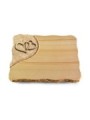 Grabplatte Woodland/Folio Herzen (Bronze)