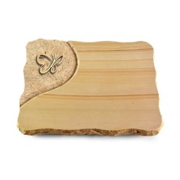 Grabplatte Woodland/Folio Papillon (Bronze)