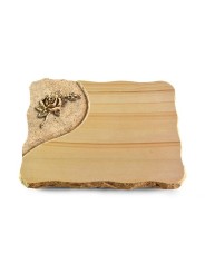 Grabplatte Woodland/Folio Rose 1 (Bronze)