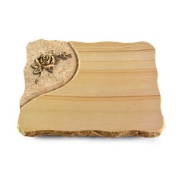 Grabplatte Woodland/Folio Rose 1 (Bronze)