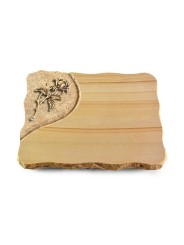 Grabplatte Woodland/Folio Rose 2 (Bronze)